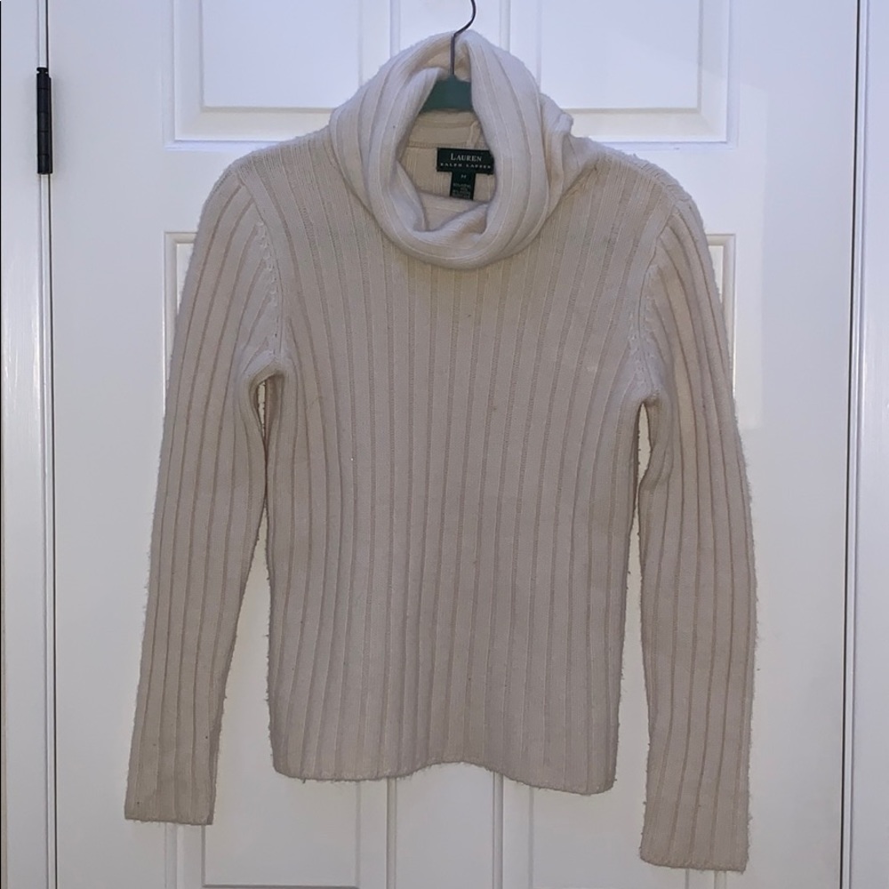 Ralph Lauren Wool/Cashmere Turtleneck Sweater